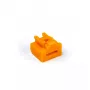 RJ-45 prievado blokatorius su raktu Smartkeeper NL03PKOR oranžinis 10 vnt.