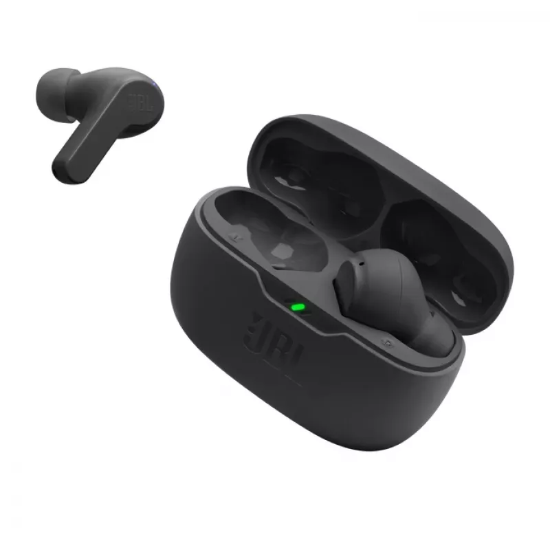 JBL Wave Beam belaidės ausinės True Wireless Stereo (TWS) į ausį Skambučiai/Muzika/Sportas/Kasdien naudojimas Bluetooth Juodos
