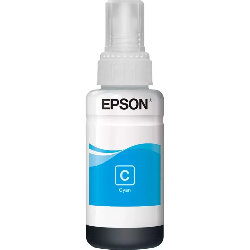 Epson 664 Ecotank žalsvai mėlyno rašalo buteliukas (70 ml)
