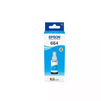 Epson 664 Ecotank žalsvai mėlyno rašalo buteliukas (70 ml)
