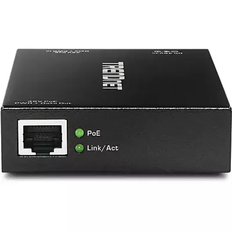 Gigabitinis PoE+ kartotuvas Trendnet TPE-E100 juodas
