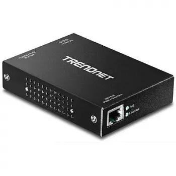 Gigabitinis PoE+ kartotuvas Trendnet TPE-E100 juodas