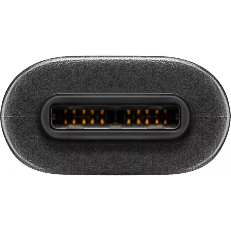 Goobay USB laidas USB 2.0 1m Micro-USB B USB C juodas