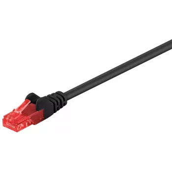 Goobay CAT 6 Patch Cable RJ-45 Cat6 0,5m Juodas