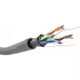 Tinklo kabelis Goobay CAT 5e F/UTP Pilka 100 m