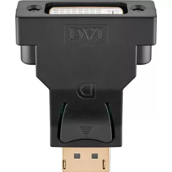 Goobay DisplayPort/DVI-D adapteris 1.1 auksuotas juodas