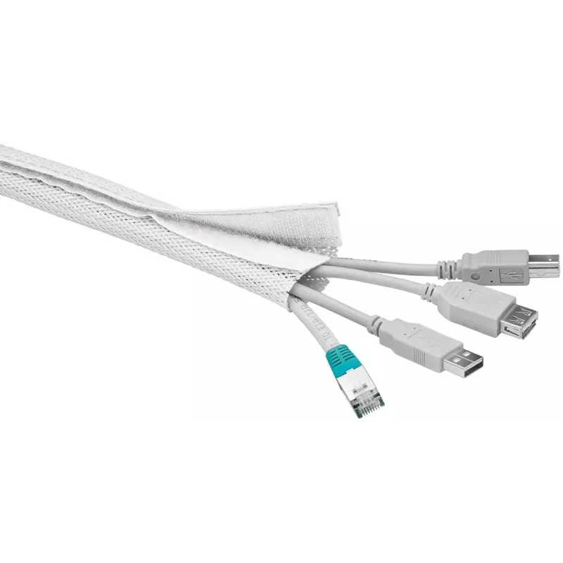 Goobay 51918 Laido įvorė balta 1,8 m