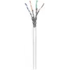 Goobay CAT 6 tinklo kabelis S/FTP PiMF baltas 100 m