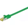 Tinklo kabelis Goobay RJ45 Patch Cord CAT 6A S/FTP RJ-45 Cat7 5m Žalias