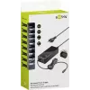 Goobay 90 W nešiojamojo kompiuterio maitinimo adapteris juodas, vidaus, 100-240V