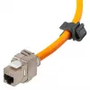 Tinklo kabelis Goobay Portable RJ45 50m Cat7a Oranžinis