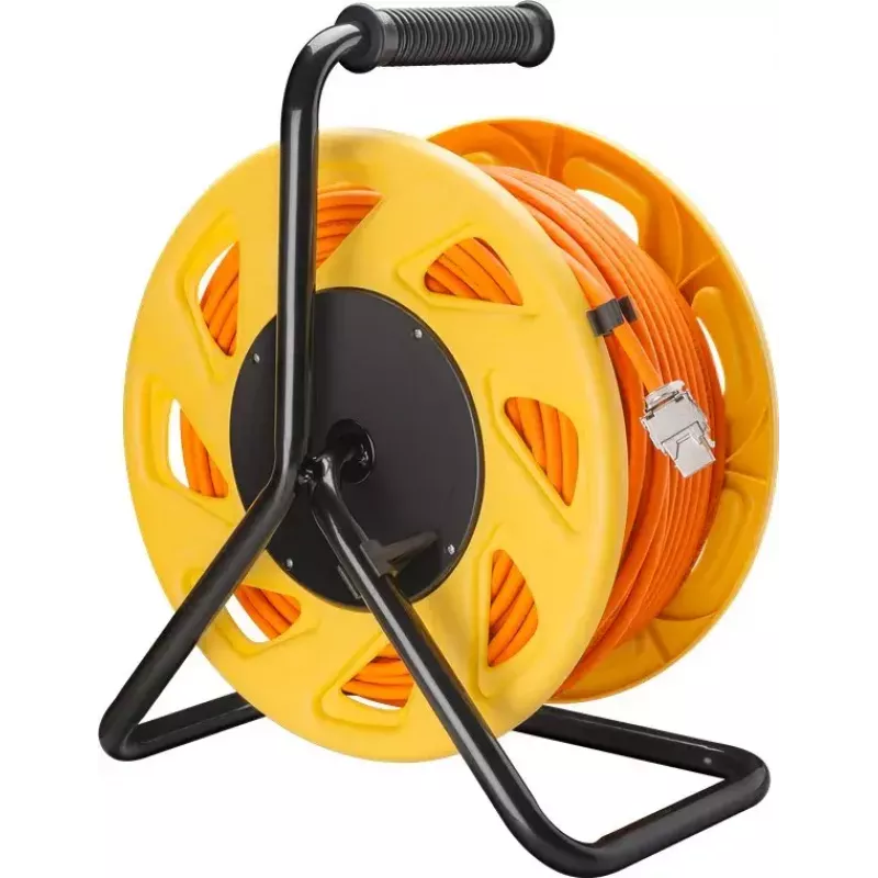 Tinklo kabelis Goobay Portable RJ45 50m Cat7a Oranžinis