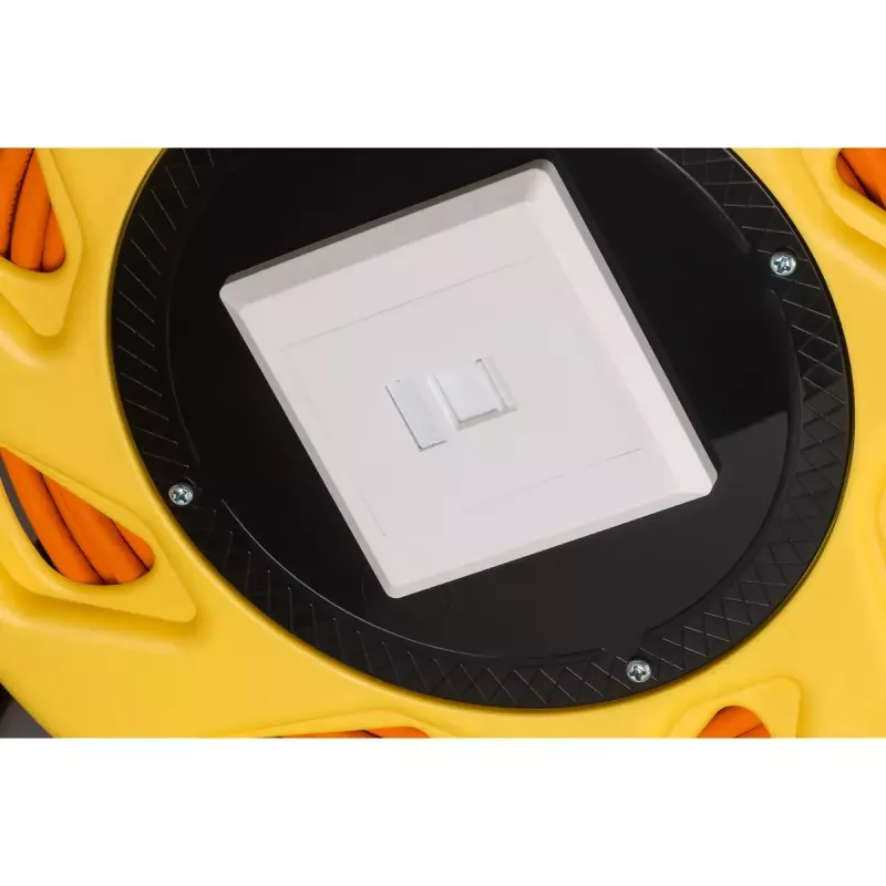 Tinklo kabelis Goobay Portable RJ45 50m Cat7a Oranžinis