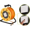 Tinklo kabelis Goobay Portable RJ45 50m Cat7a Oranžinis