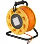 Tinklo kabelis Goobay Portable RJ45 50m Cat7a Oranžinis