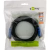 Goobay HDMI kabelis 3 m, A tipo kištukas – A tipo kištukas, 18 Gbit/s, juodas/mėlynas