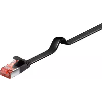 Goobay 94231 tinklo kabelis 1 m Cat6 U/FTP (STP) juodas