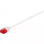 Tinklo kabelis Goobay 93693 2m Cat6 U/UTP Baltas
