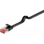 Tinklo kabelis Goobay 94235 RJ-45 Cat6 0,25 m Juodas