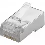 RJ45 kištukas Goobay 93829 sidabrinis, 10 vnt.