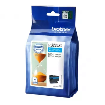 Brother LC3235XLC rašalo kasetė 1 vnt. Originali didelės talpos (XL) žydra