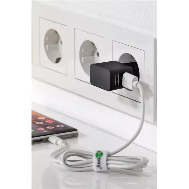 Įkroviklio rinkinys Goobay Dual Apple Lightning 44995
