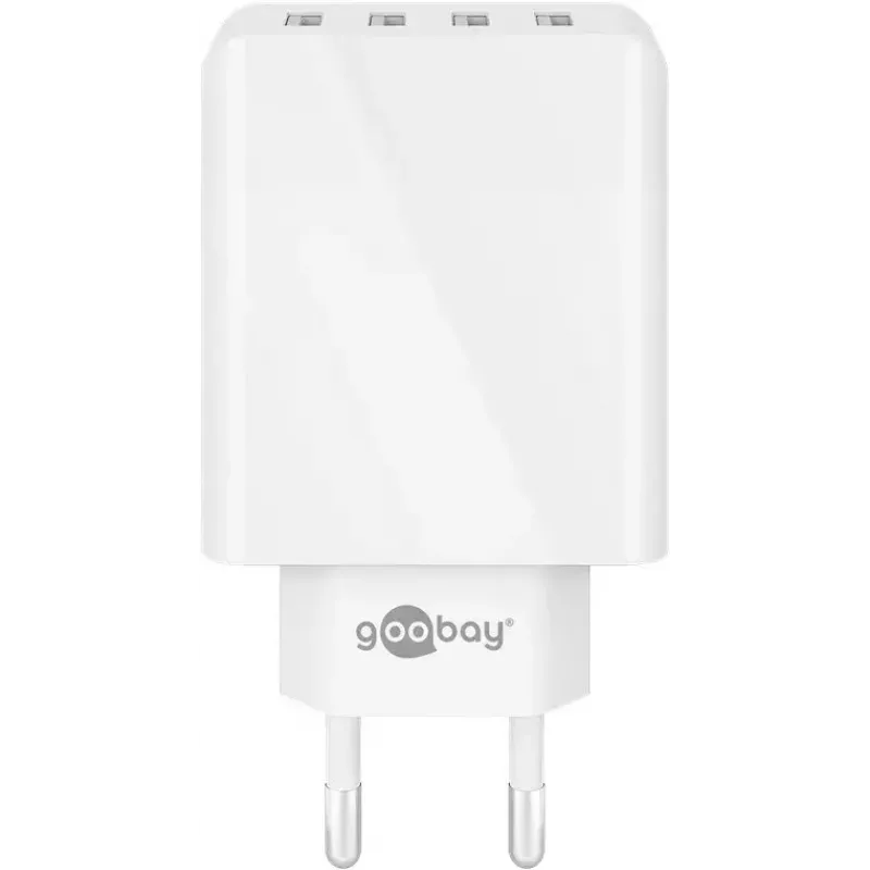 Kroviklis Wentronic 44962 Universal Baltas 4 USB prievadai 5 V