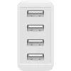 Kroviklis Wentronic 44962 Universal Baltas 4 USB prievadai 5 V