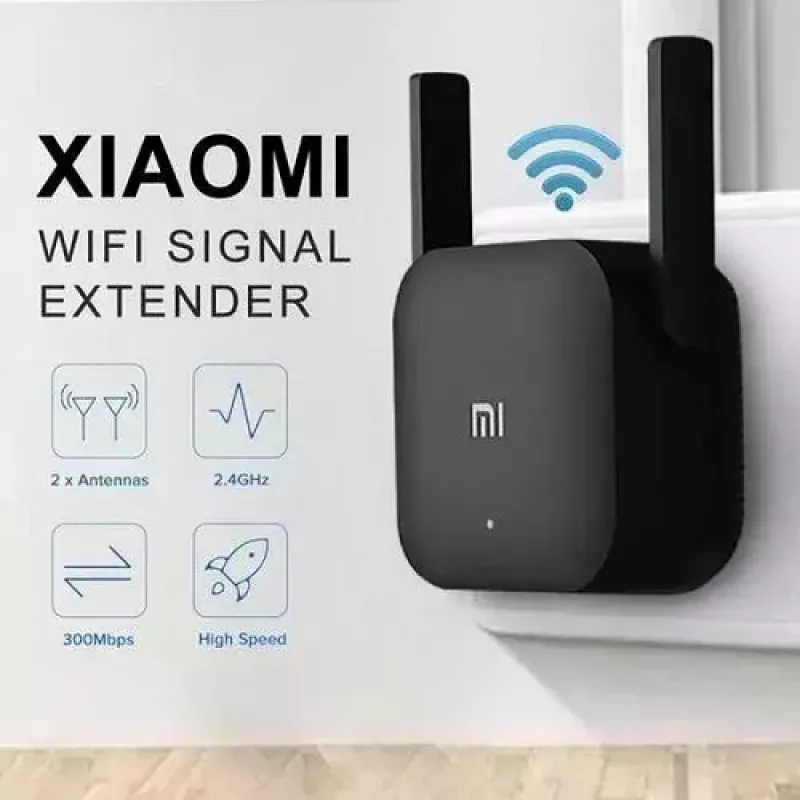 Xiaomi Mi WiFi Extender Pro, 802.11b/g/n, 300 Mbit/s, 2 išorinės antenos