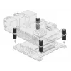 Tarpinė M2.5 šešiakampė vidinis sriegis 10 mm juoda 4 vnt DeLOCK 60243