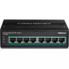 Pramoninis jungiklis Trendnet TI-PG80B – 8x Gigabit PoE+ (200W), DIN bėgelis, IP30