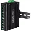 Pramoninis jungiklis Trendnet TI-PG80B – 8x Gigabit PoE+ (200W), DIN bėgelis, IP30