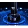 Oral-B iO 303015 elektrinis dantų šepetėlis suaugusiems, sukamoji-osciliuojanti technologija, juodos spalvos