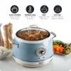 Ariete 2904 ryžių virimo aparatas – elektrinis ryžių virimo aparatas su keramikiniu dubeniu – naminiai sušiai – daugiafunkcis – Vintage linija – 3,5 l – 650 W – mėlyna