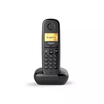 Belaidis analoginis/DECT telefonas Gigaset A270A su skambučio ID, juodas