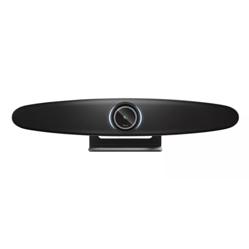 Trust IRIS 24073 4K konferencinė internetinė kamera, 3840 x 2160, fiksuotas fokusas, garsas, USB 3.2 Gen 1, juoda