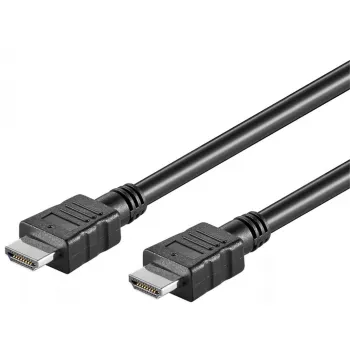 HDMI kabelis Goobay 58443 5 m A tipo 3 x A tipo juodas