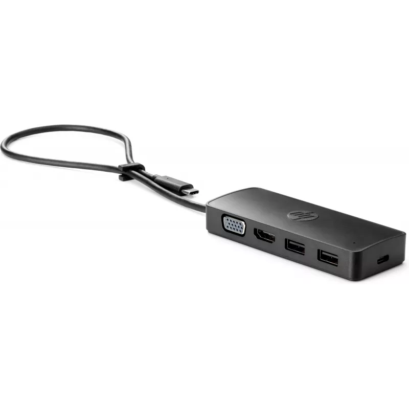 HP USB-C kelioninis centras G2, laidinis, USB 3.2 Gen 1 Type-C, juodas