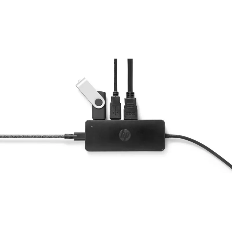 HP USB-C kelioninis centras G2, laidinis, USB 3.2 Gen 1 Type-C, juodas