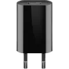 Įkroviklio rinkinys Goobay USB-C 5W su 1 m kabeliu juodas