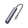 Ugreen 10919 USB-C dokas su USB 3.2 Gen 1 sąsaja, aliumininis, pilkas