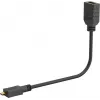 HDMI adapteris Wentronic 58683 0,15 m Type D Micro į Type A standartinis juodas