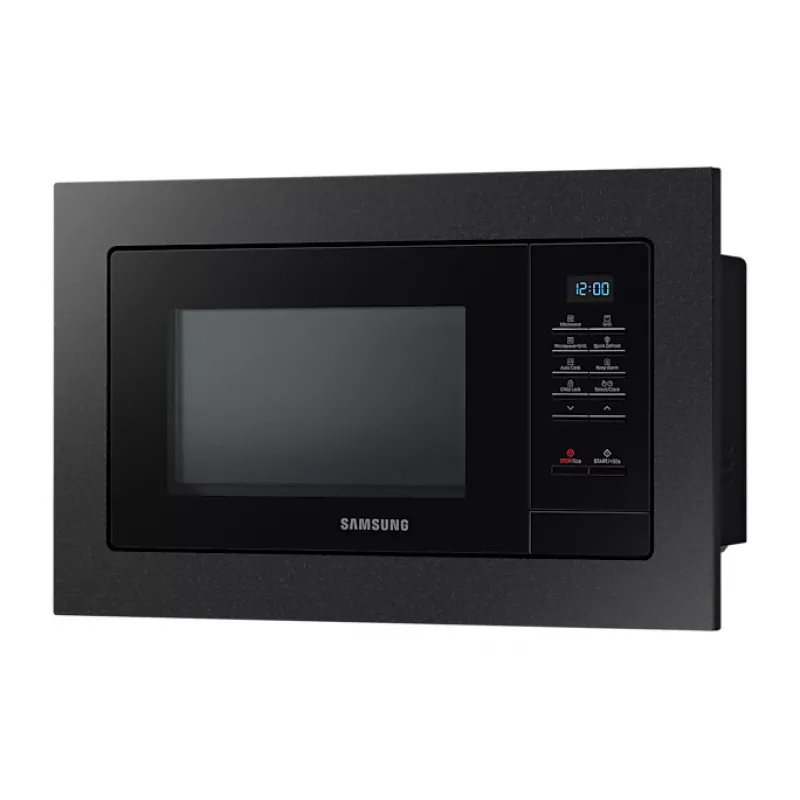 Samsung MQ7000A Juoda Įmontuojama Grilio Mikrobangų Krosnelė 23 L 800 W