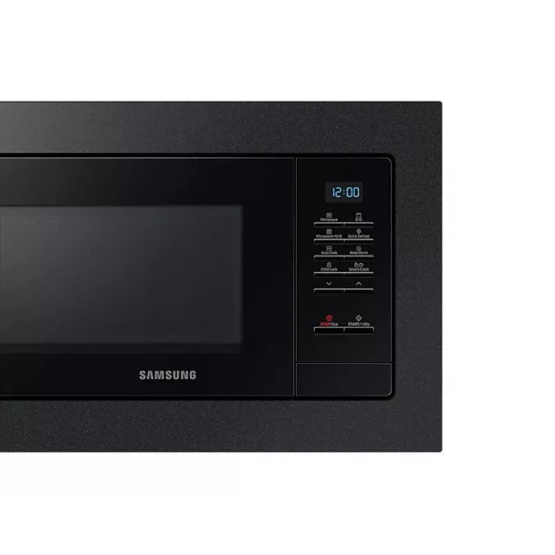 Samsung MQ7000A Juoda Įmontuojama Grilio Mikrobangų Krosnelė 23 L 800 W