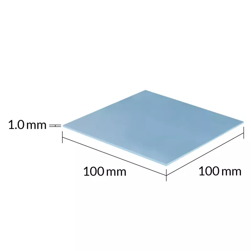 ARCTIC TP-3 Premium Performance terminė pagalvėlė 100 x 100 mm, 1 mm