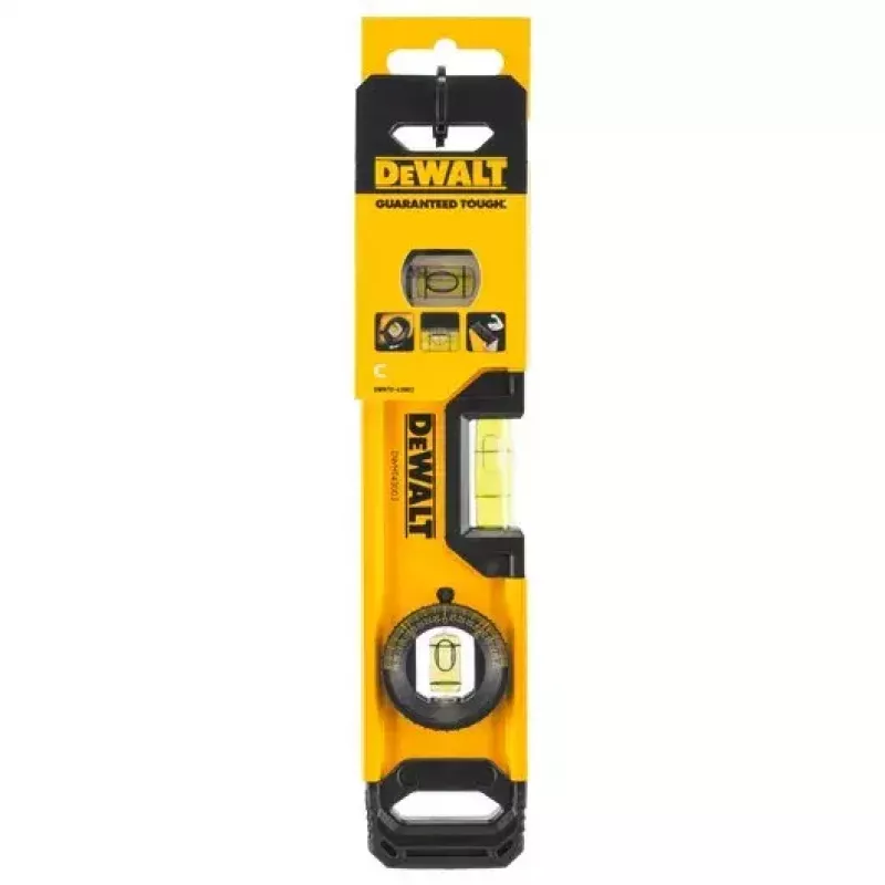 Gulsčiukas torpedinis DeWALT DWHT0-43003 0,25 m Juodas Geltonas