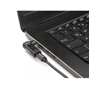 DeLOCK adapteris USB Type-C lizdas – HP 7,4 x 5,0 mm kištukas 90° kampu
