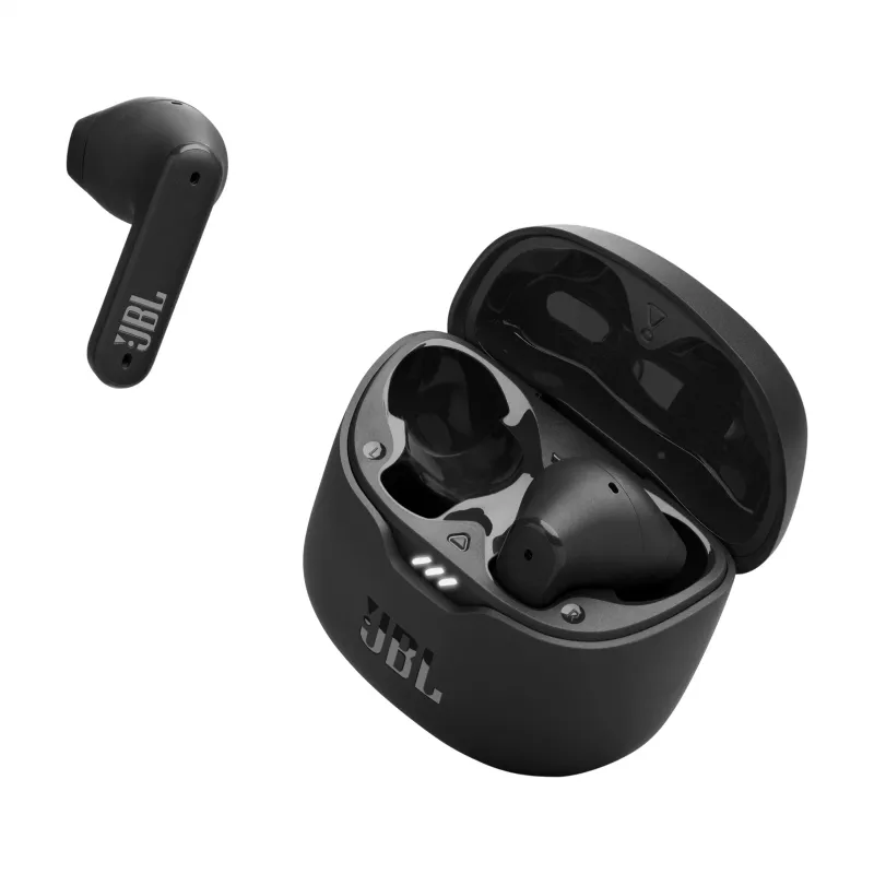 Ausinės JBL Tune Flex, belaidės TWS, į ausis, juodos