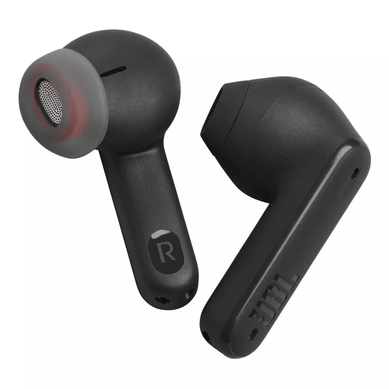 Ausinės JBL Tune Flex, belaidės TWS, į ausis, juodos