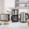 Braun PurShine KF 1500 BK filtravimo kavos aparatas, juodas/nerūdijančio plieno